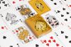 Bicycle Dragon Playing Cards, Gold Back Design